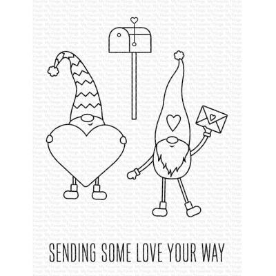 My Favorite Things Clear Stamps - Love To My Gnomies